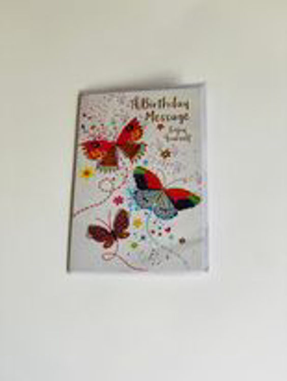 Picture of 29808-2864 BIRTHDAY CARD A BIRTHDAY MESSAGE ENJOY YOURSELF